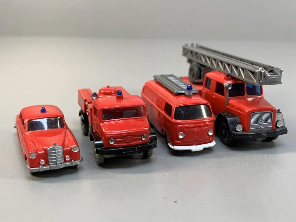 Modellauto Ankauf Wiking Themenset Feuerwehr